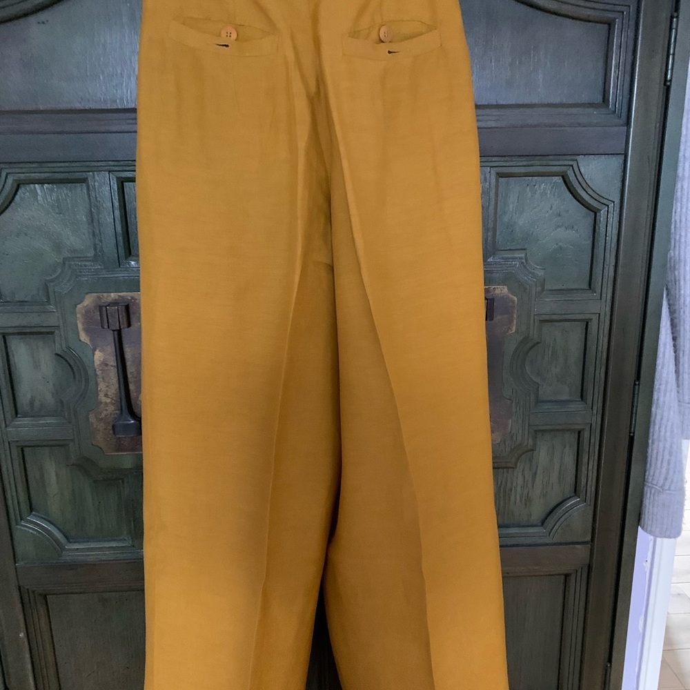 Emporio Armani wide leg high waist trousers IT40